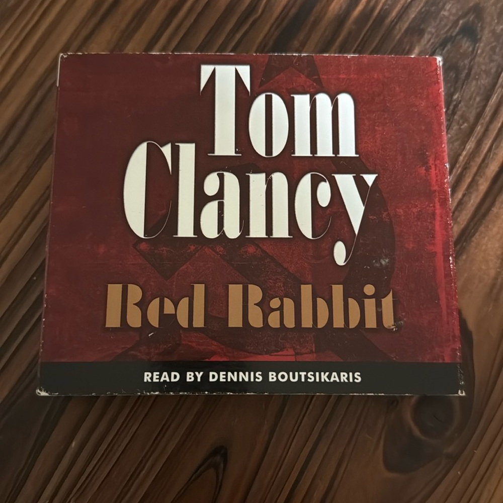 Red Rabbit by Tom Clancy CD audio book 5 disc set